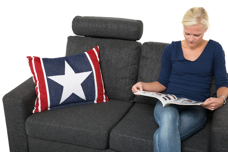 Nakketøtte Nevada - Antrasitt - Møbler - Sofaer - Sofatilbehør - Nakkestøtte sofa