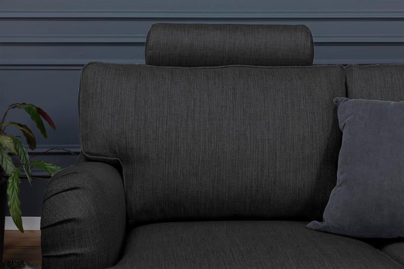 Nakketøtte Oxford Classic - Antrasitt - Nakkestøtte sofa