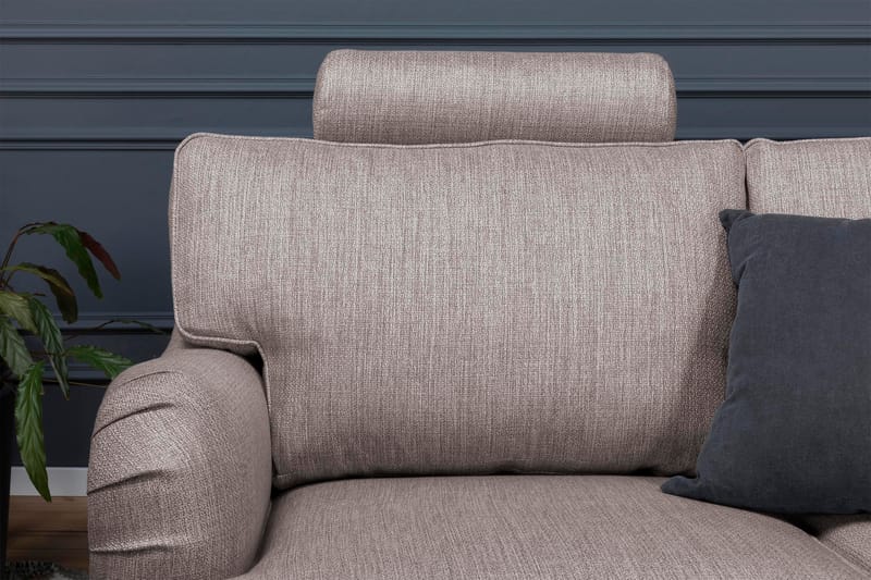 Nakketøtte Oxford Classic - Grå|Brun - Nakkestøtte sofa