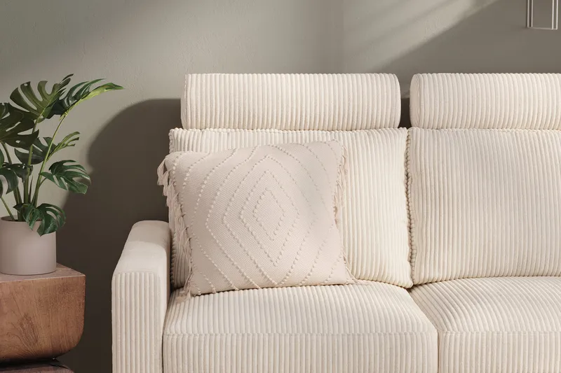 Peppe Nakkestøtte - Beige - Møbler - Sofaer - Sofatilbehør - Nakkestøtte sofa