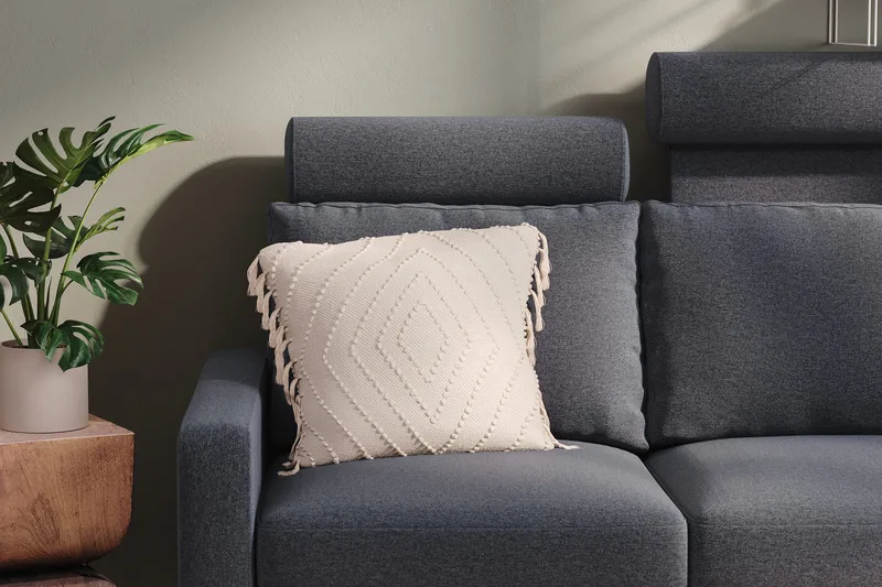 Peppe Nakkestøtte - Mørkegrå - Møbler - Sofaer - Sofatilbehør - Nakkestøtte sofa