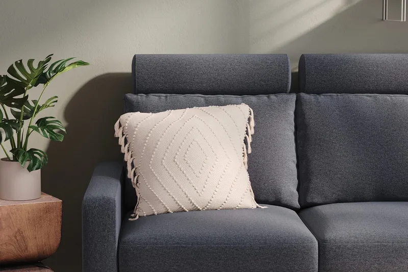 Peppe Nakkestøtte - Mørkegrå - Møbler - Sofaer - Sofatilbehør - Nakkestøtte sofa