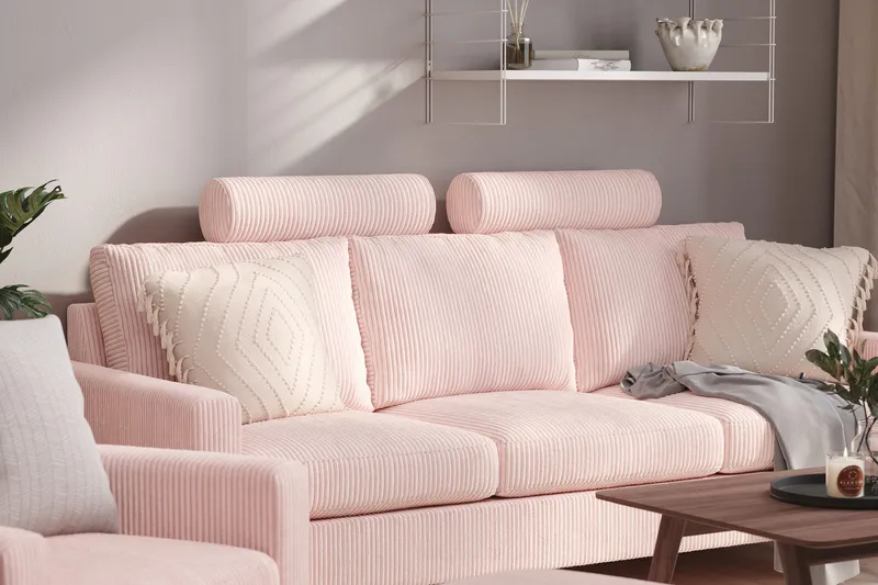 Peppe Nakkestøtte - Rosa - Møbler - Sofaer - Sofatilbehør - Nakkestøtte sofa