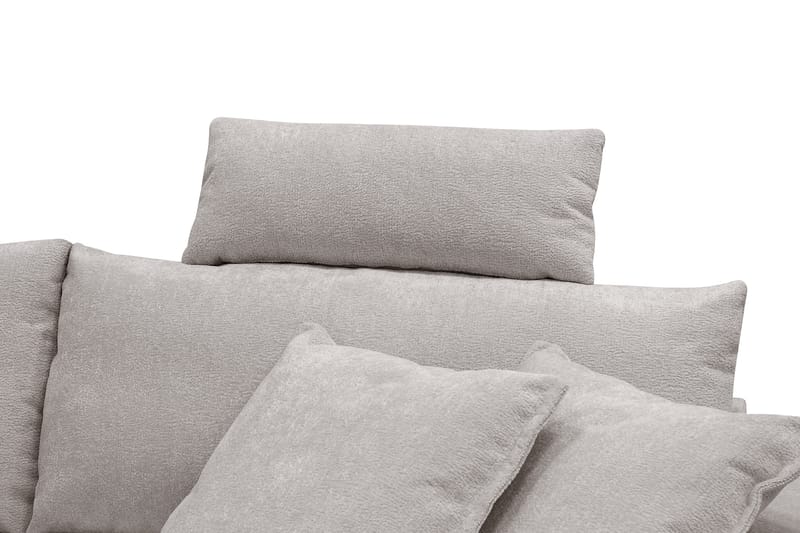 Nakkestøtte til sofa Menard/Rossita - Grå/brun - Møbler - Sofaer - Sofatilbehør - Nakkestøtte sofa