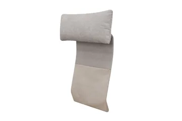 Nakkestøtte til sofa Menard/Rossita - Grå/brun - Møbler - Sofaer - Sofatilbehør - Nakkestøtte sofa
