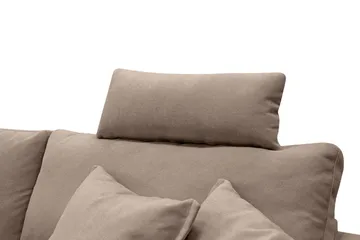 Nakkestøtte til sofa Menard/Rossita - Mørkebrun - Møbler - Sofaer - Sofatilbehør - Nakkestøtte sofa