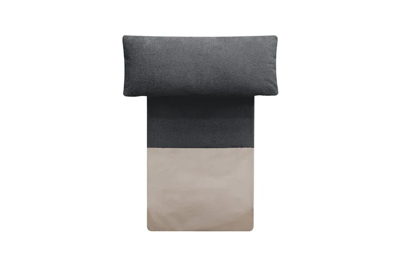 Nakkestøtte til sofa Menard/Rossita, Svart