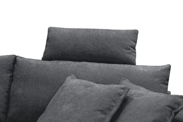 Nakkestøtte til sofa Menard/Rossita - Svart - Møbler - Sofaer - Sofatilbehør - Nakkestøtte sofa