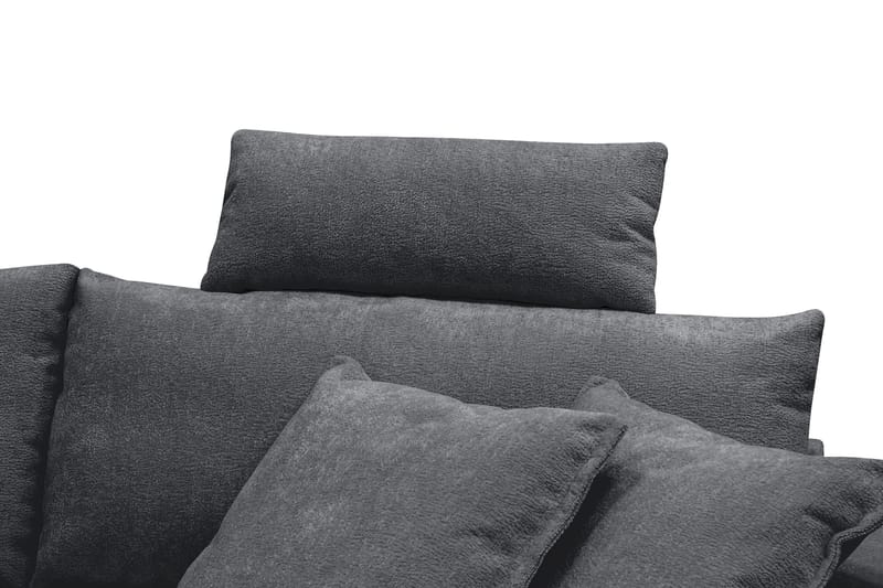 Nakkestøtte til sofa Menard/Rossita - Svart - Møbler - Sofaer - Sofatilbehør - Nakkestøtte sofa