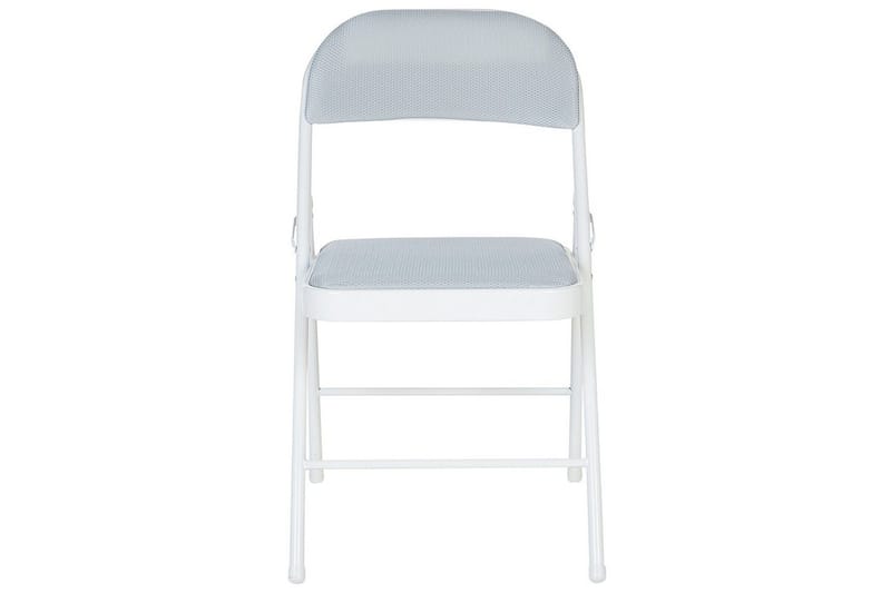 Konferensstol Beliani Sparks set om 4 Light grey - Møbler - Stoler - Klappstol & stablingsbare stoler