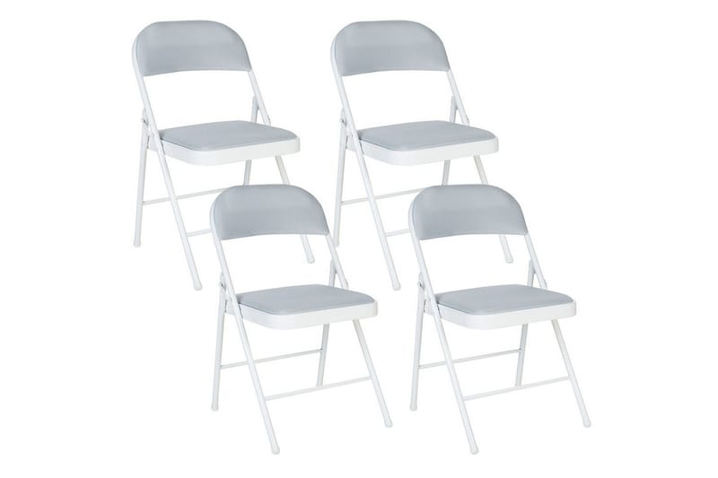 Konferensstol Beliani Sparks set om 4 Light grey