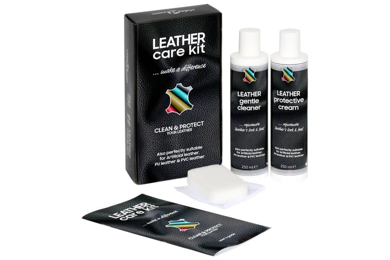 Skinnpleiesett CARE KIT 2x250 ml - Møbelpleie til lær- & skinnmøbler