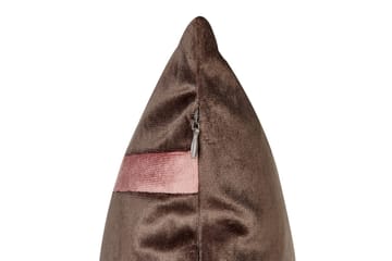 Pynteputer Crodyline sett á 2 Brun/Rosa - Brun/Rosa - Møbler - Sofaer - Sofatilbehør - Rengjøring sofa - Møbelpleie til stoffmøbler