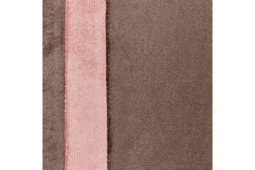 Pynteputer Crodyline sett á 2 Brun/Rosa - Brun/Rosa - Møbler - Sofaer - Sofatilbehør - Rengjøring sofa - Møbelpleie til stoffmøbler