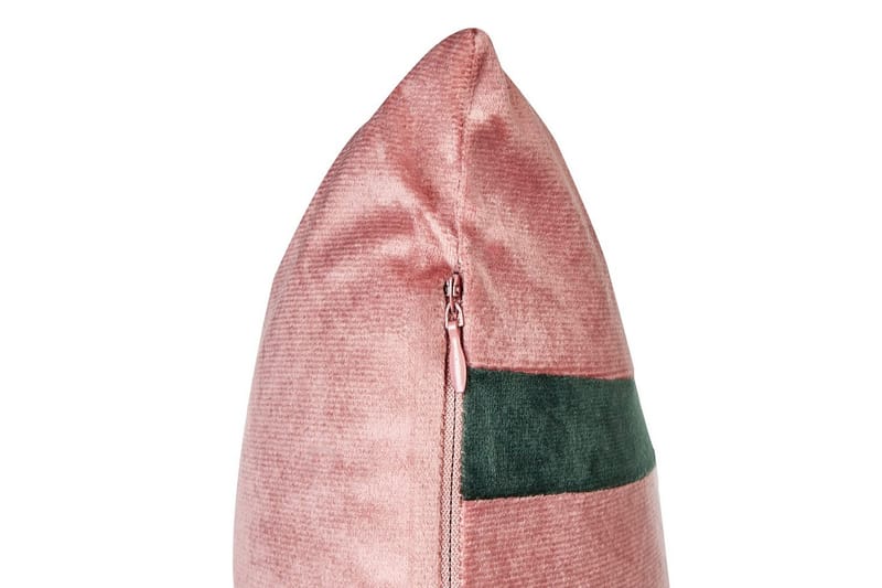 Pynteputer Crodyline sett á 2 Rosa/Grønn - Rosa/Grønn - Møbler - Sofaer - Sofatilbehør - Rengjøring sofa - Møbelpleie til stoffmøbler