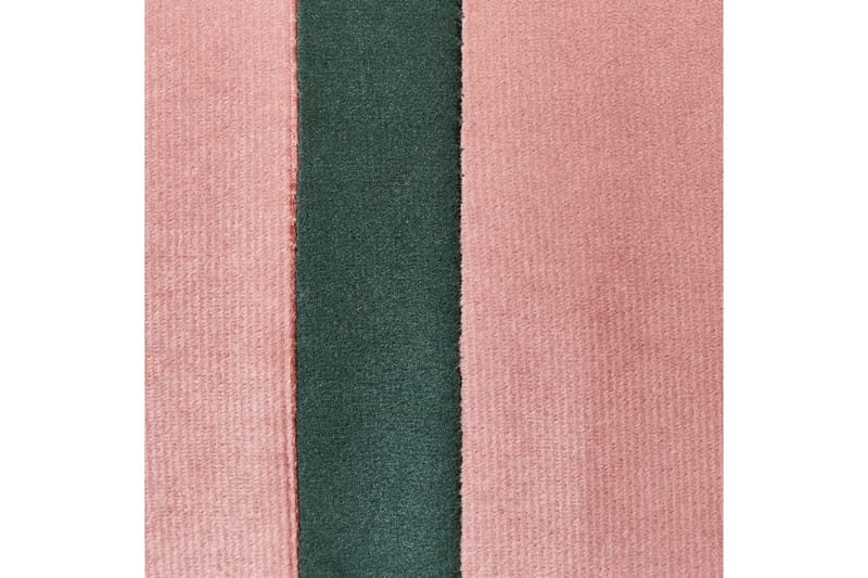 Pynteputer Crodyline sett á 2 Rosa/Grønn - Rosa/Grønn - Møbler - Sofaer - Sofatilbehør - Rengjøring sofa - Møbelpleie til stoffmøbler
