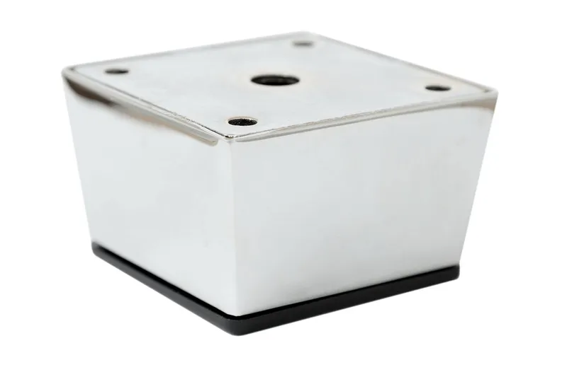 Sofaben Modell E 5 cm 8-pk, Krom