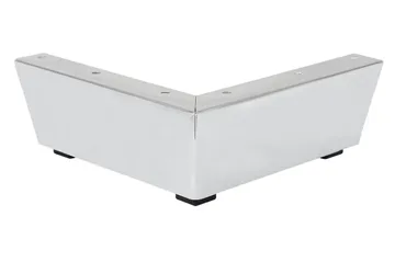 Sofaben Modell F 6,6 cm 4-Pack - Krom - Møbler - Sofaer - Sofatilbehør - Sofaben