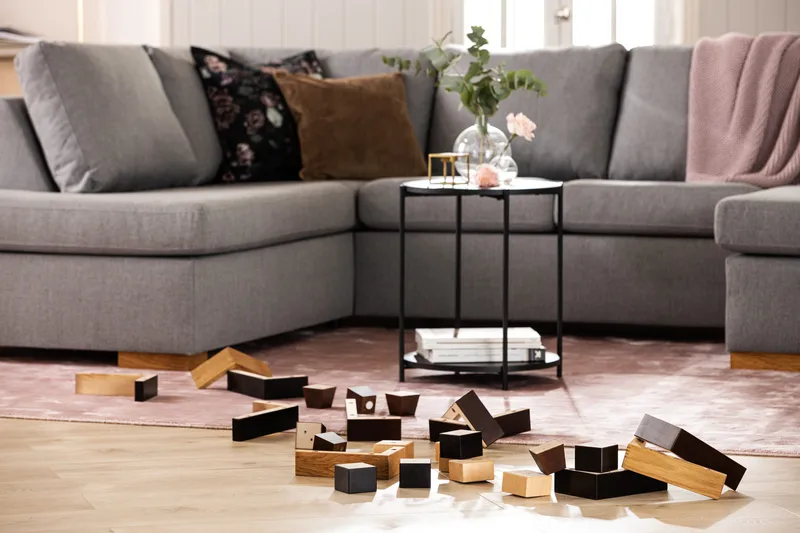 Sofaben Modell I 5 cm 6-pk - Eik - Møbler - Sofaer - Sofatilbehør - Sofaben