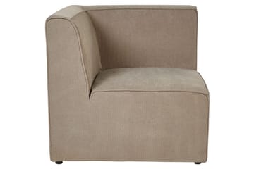 Soffa 2-sitssoffa Lemvig Grön Taupe - Møbler - Sofaer - Modulsofaer - Komplett modulsofa