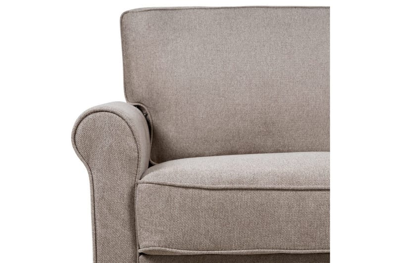 Soffa Beige||Light colored wood - Møbler - Sofaer - 3 seter sofa