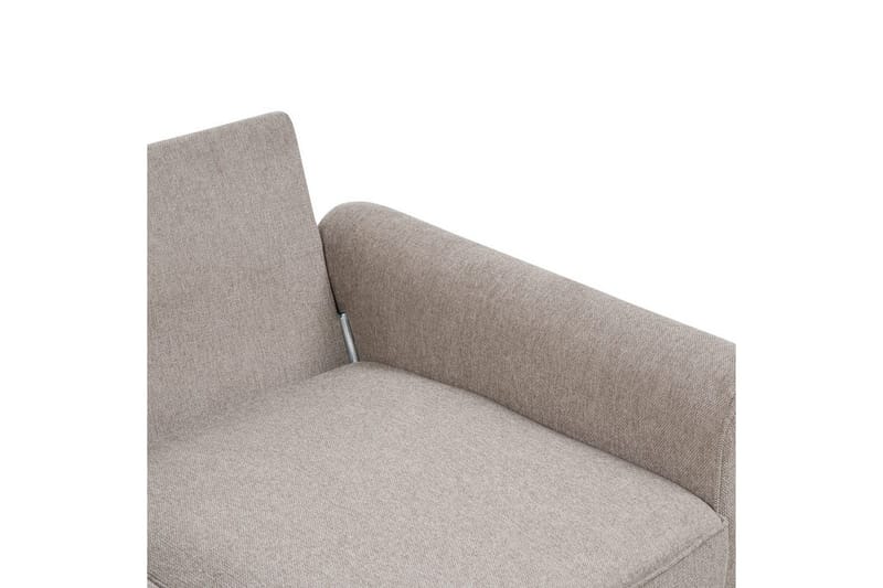 Soffa Beige||Light colored wood - Møbler - Sofaer - 3 seter sofa