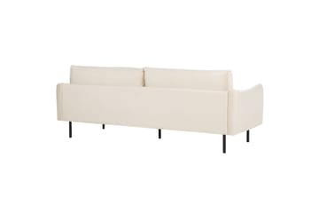 Soffgrupp Beliani Vinterbro Beige/svart, Sammet Beige||Black - Møbler - Sofaer - Sofagrupper