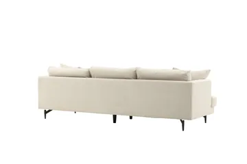 Sofia 3-seter Sofa 260 cm i Kordfløyel - Beige - Møbler - Sofaer - 3 seter sofa
