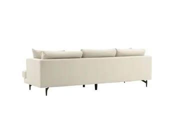Sofia 3-seter Sofa 260 cm i Kordfløyel - Beige - Møbler - Sofaer - 3 seter sofa