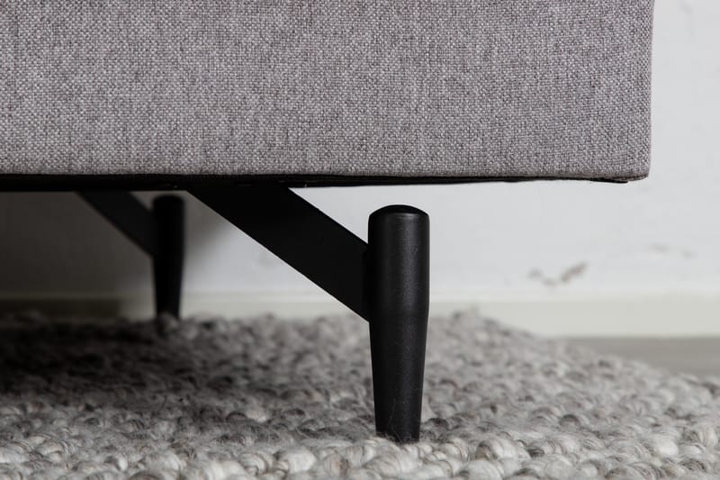 Sofia 3-seter Sofa 260 cm i Stoff - Grå - Møbler - Sofaer - 3 seter sofa