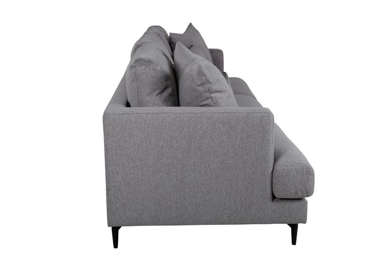 Sofia 3-seter Sofa 260 cm i Stoff - Grå - Møbler - Sofaer - 3 seter sofa
