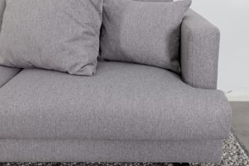 Sofia 3-seter Sofa 260 cm i Stoff - Grå - Møbler - Sofaer - 3 seter sofa