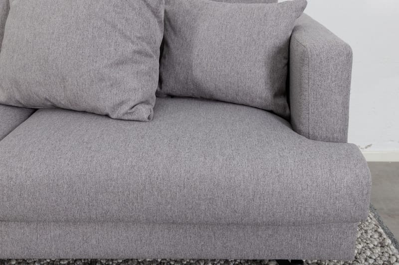 Sofia 3-seter Sofa 260 cm i Stoff - Grå - Møbler - Sofaer - 3 seter sofa