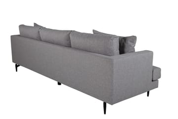 Sofia 3-seter Sofa 260 cm i Stoff - Grå - Møbler - Sofaer - 3 seter sofa