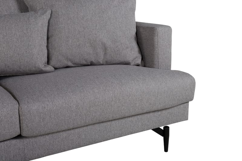 Sofia 3-seter Sofa 260 cm i Stoff - Grå - Møbler - Sofaer - 3 seter sofa
