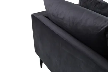 Sofia 3-seter Sofa - Mørk grå - Møbler - Sofaer - 3 seter sofa
