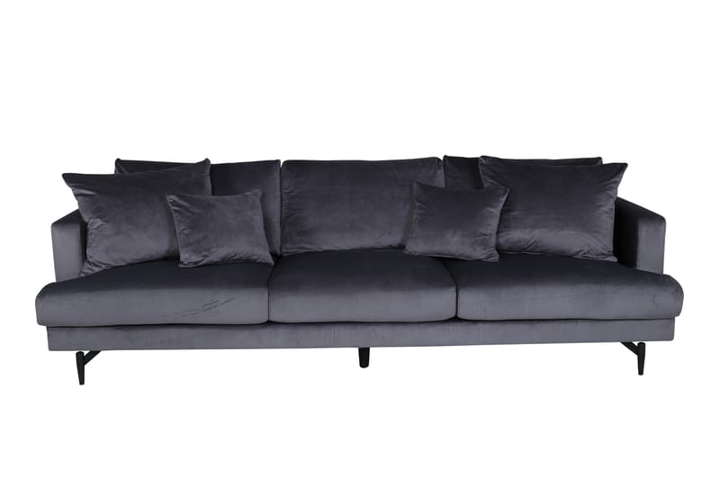 Sofia 3-seter Sofa, Mørk grå