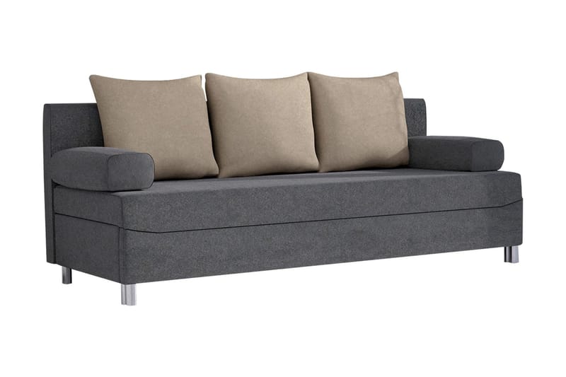 Sovesofa Dover 192x80x80 cm - Fløyelssofaer - 3 seters sovesofa