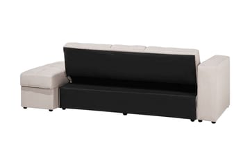 Sovesofa Loudell - Beige - Møbler - Sofaer - Sovesofaer - Langsgående sovesofa