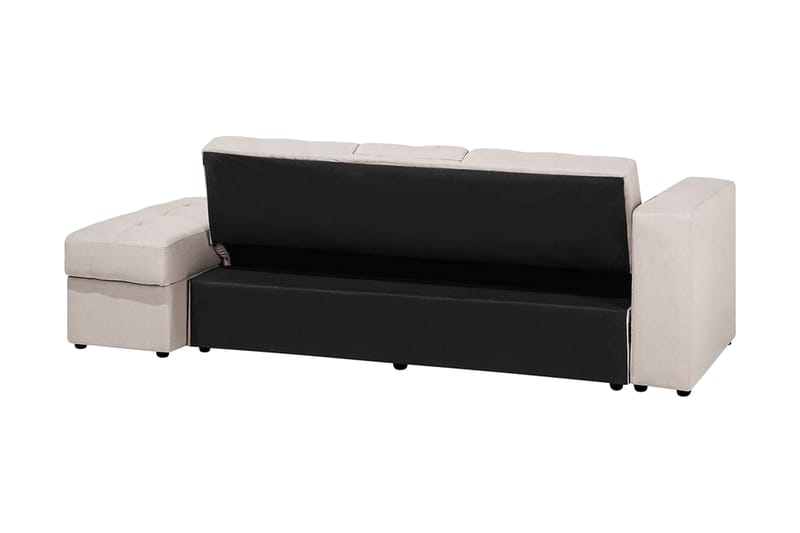 Sovesofa Loudell - Beige - Møbler - Sofaer - Sovesofaer - Langsgående sovesofa