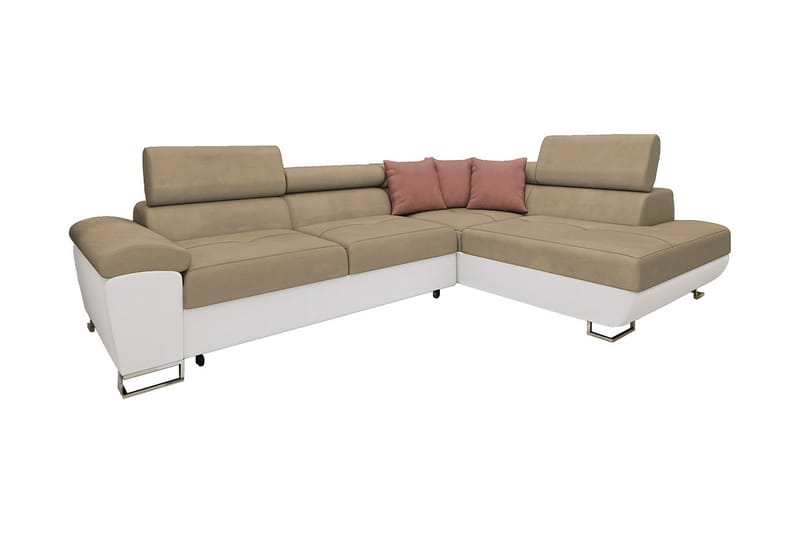 Sovesofa m. sjeselong Oertel L-formet - Møbler - Sofaer - Sovesofaer - Langsgående sovesofa
