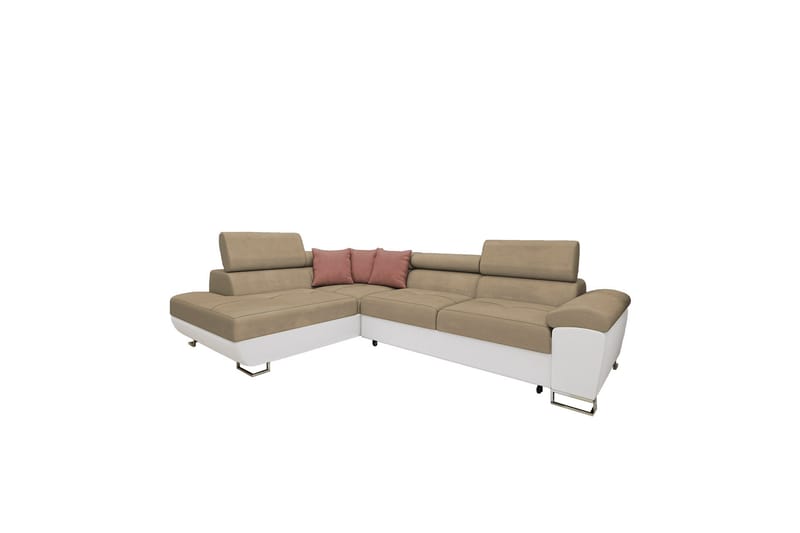 Sovesofa m. sjeselong Oertel L-formet - Møbler - Sofaer - Sovesofaer - Langsgående sovesofa