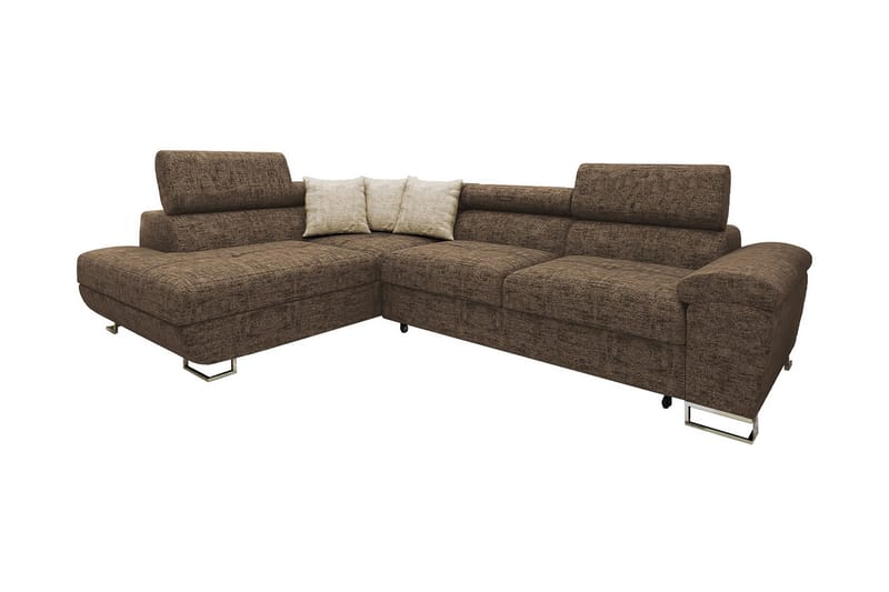Sovesofa m. sjeselong Oertel L-formet - Møbler - Sofaer - Sovesofaer - Langsgående sovesofa