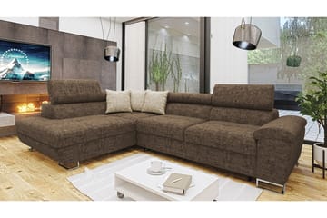 Sovesofa m. sjeselong Oertel L-formet - Møbler - Sofaer - Sovesofaer - Langsgående sovesofa