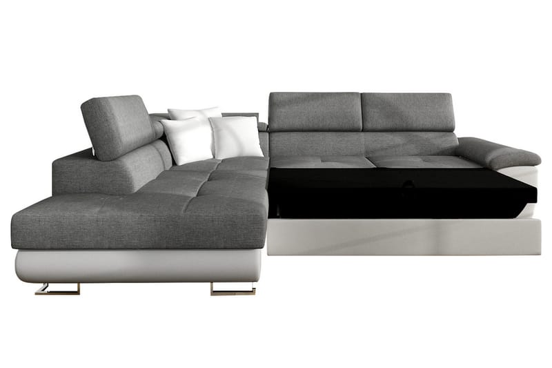 Sovesofa m. sjeselong Oertel L-formet - Møbler - Sofaer - Sovesofaer - Langsgående sovesofa