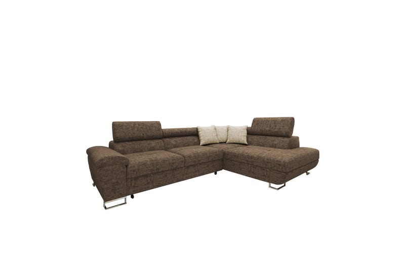 Sovesofa m. sjeselong Oertel L-formet - Møbler - Sofaer - Sovesofaer - Langsgående sovesofa