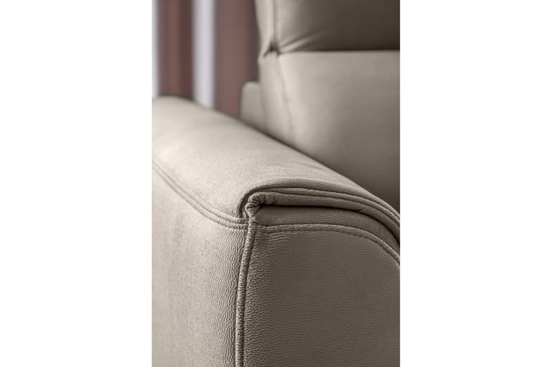 Sovesofa m. Sjeselong Yasmine 3-seter - Beige - Møbler - Sofaer - Sovesofaer - Langsgående sovesofa