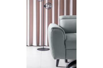 Sovesofa m. Sjeselong Yasmine 3-seter - Blå - Møbler - Sofaer - Sovesofaer - Langsgående sovesofa