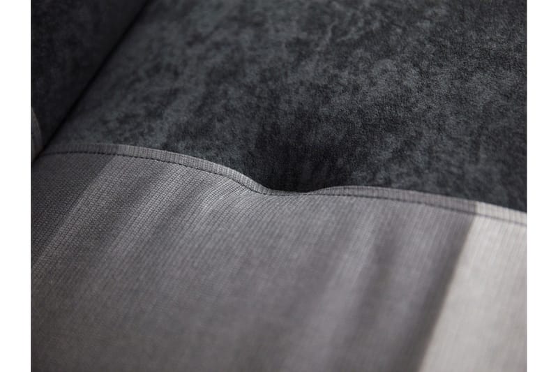 2-seter Foldbar Sovesofa med Oppbevaring i Stoff med Treramme - Lysegrå - Møbler - Sofaer - Sovesofaer - 3 seters sovesofa