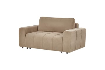 2-seters sofa Innvik - Brun, 121x156 cm - Møbler - Sofaer - Sovesofaer - 2 seters sovesofa
